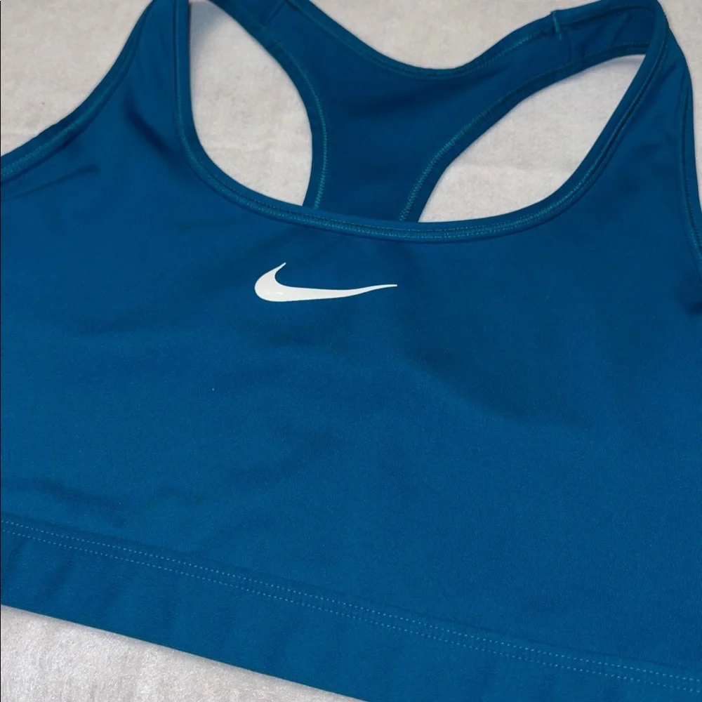 Nike large Women's teal blue Sports Bra